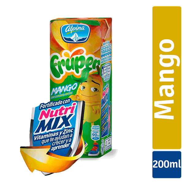 Refresco Fruper Mango 200ml