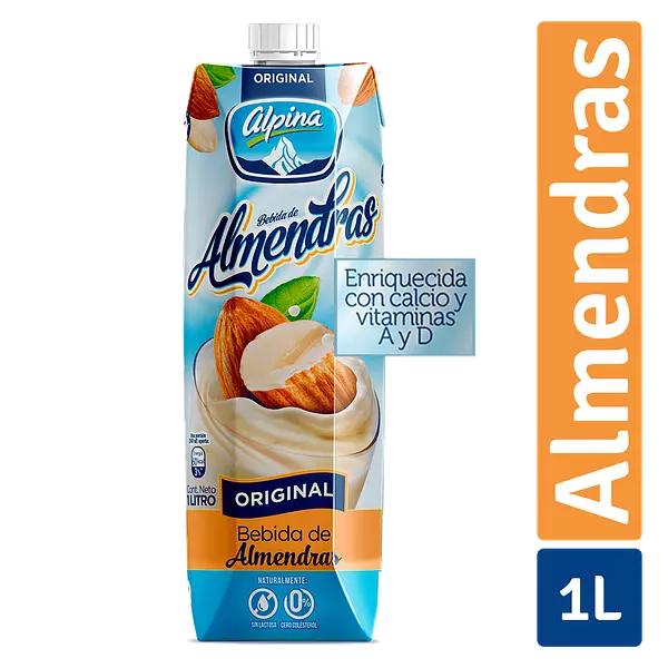 Bebida de Almendras Alpina 1l