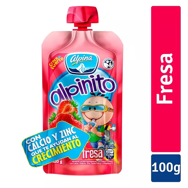 Alpinito Pouch Fresa 100g