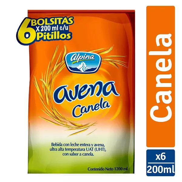 Avena Alpina Canela 6*210g