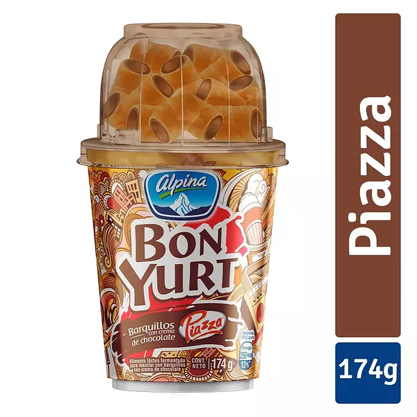 Yogurt con Cereal Bonyurt Piazza 174g