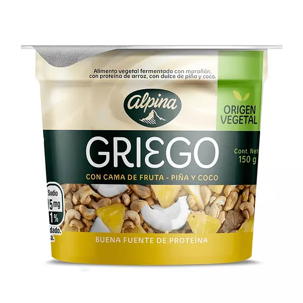 Yogurt Alpina Baby Gu Natural Vainilla Cereal 105g