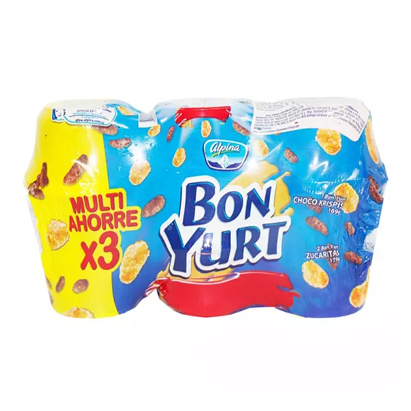 Yogurt con Cereal Bonyurt Surtido Sixpack 170g