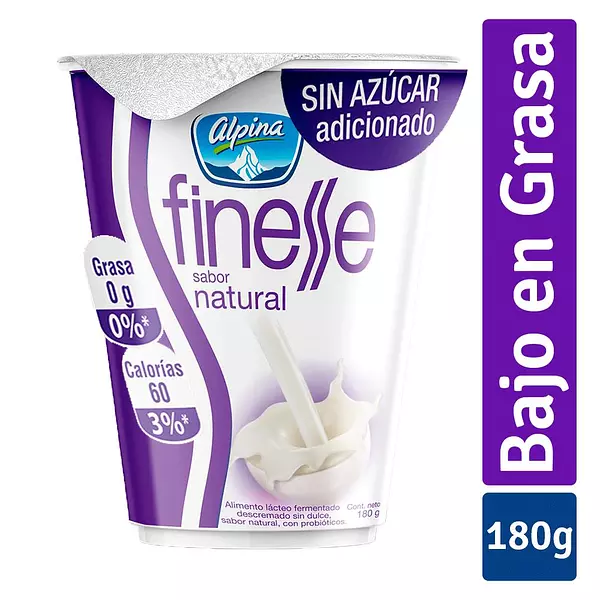 Yogurt Finesse Natural 180g