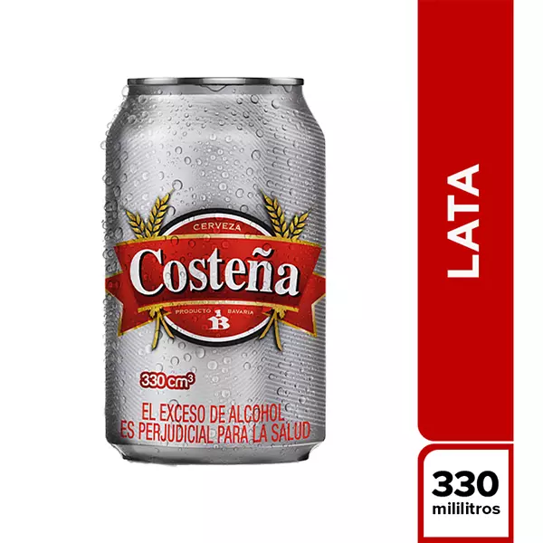 Cerveza Costeña Lata 330ml