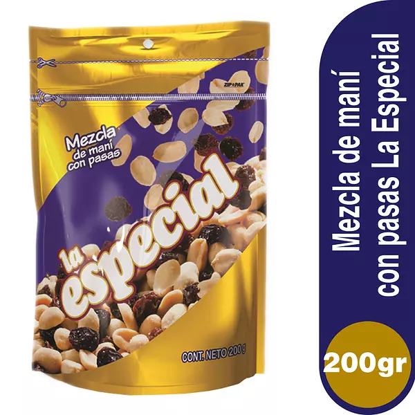 Mani La Especial Mix Pasas 180g