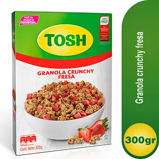 Granola Tosh Crunchy Fresa 300g