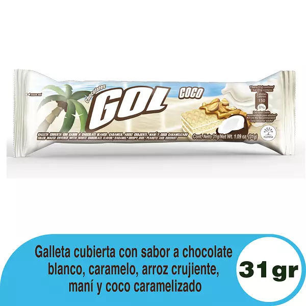 Galleta Gol Coco 31g