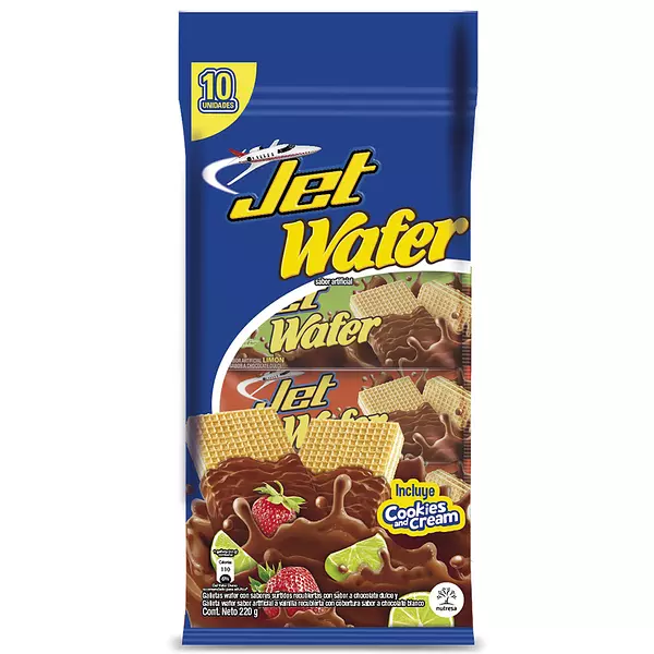 Galleta Wafer Jet Surtida 10*22g