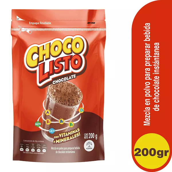 Modificador Chocolisto Doypack 200g