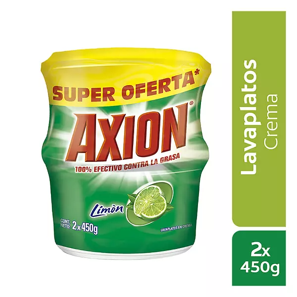 Lavaloza Axion Limón 2*450g