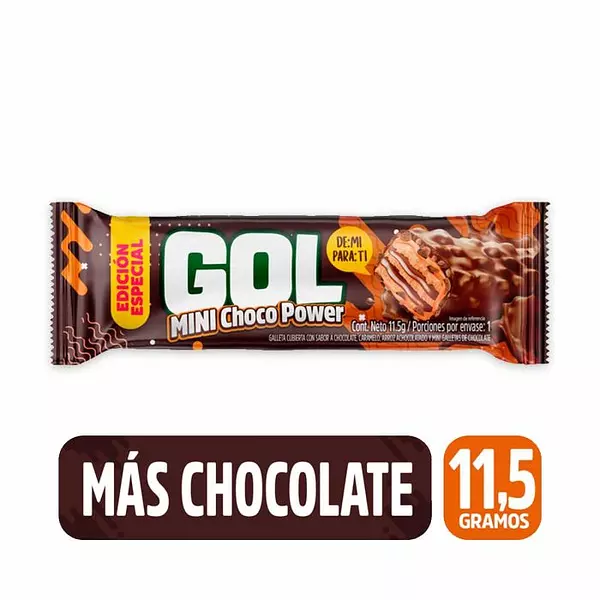 Galleta Gol Minichoco Power 11.5g