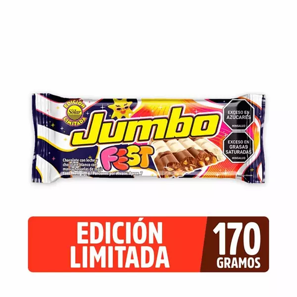 Chocolatina Jumbo Fest 170g