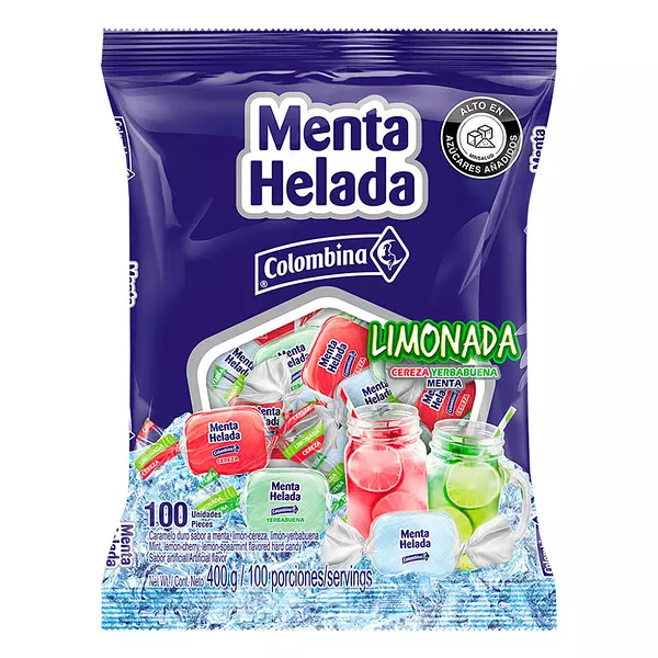 Dulces Menta Helada Limonada 400g