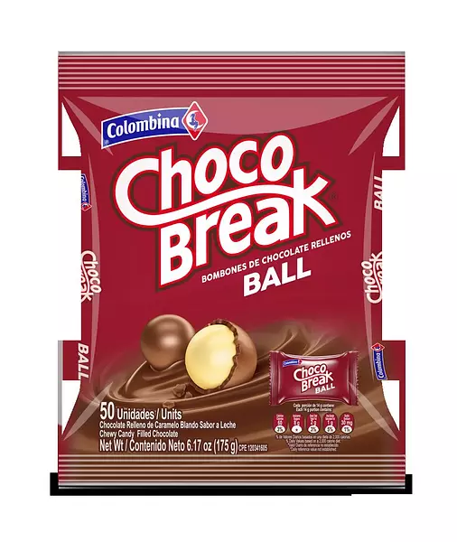 Chocolates Chocobreak Mega Ball 168g