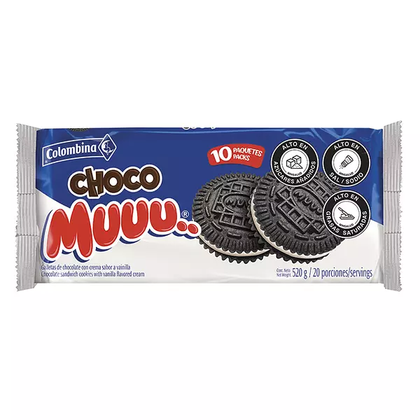 Galletas Choco Muuu 10*52g