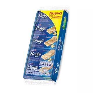 Galletas Wafer Bridge Individual Vainilla 300g