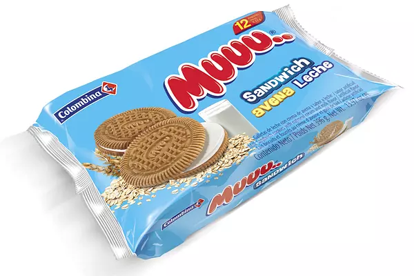 Galletas Muuu Cremada Avena Leche 396g