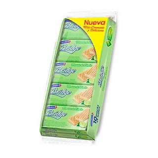 Galletas Wafer Bridge Individual Mousse de Limon 300g