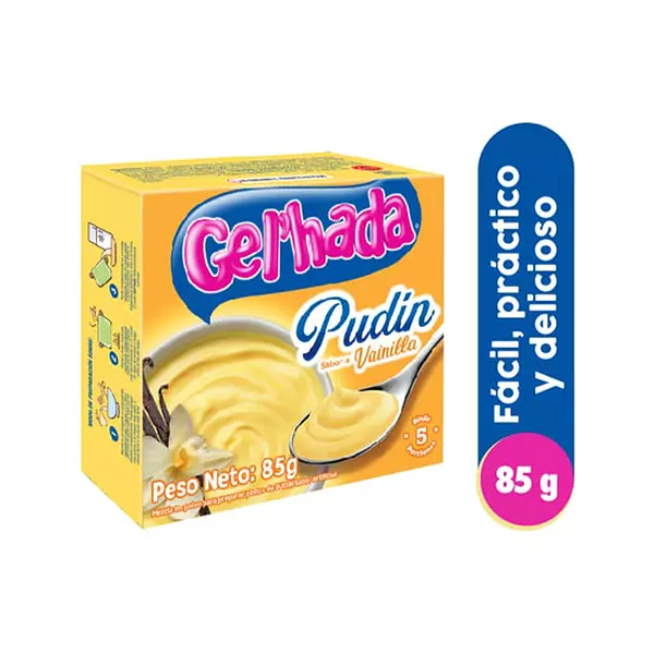 Pudin Gel´Hada Vainilla 85g