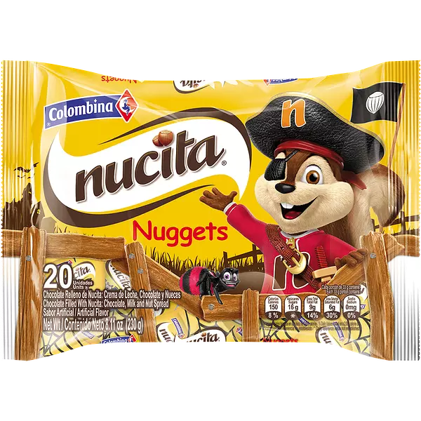 Chocolates Nucita Nuggets 230g