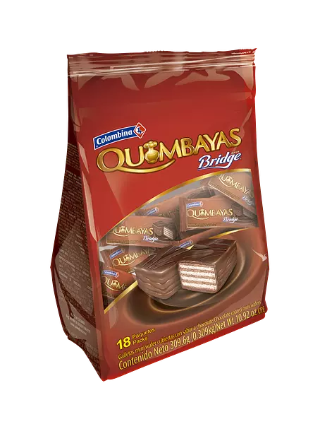 Galletas Wafer Quimbaya Bridge 309.6g