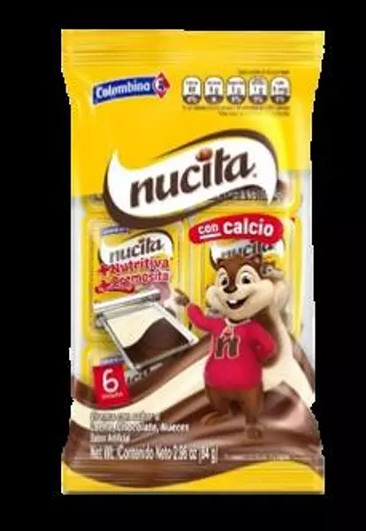 Chocolate Cremoso Nucita 84g