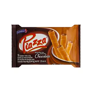 Barquillos Piazza Chocolate 44g
