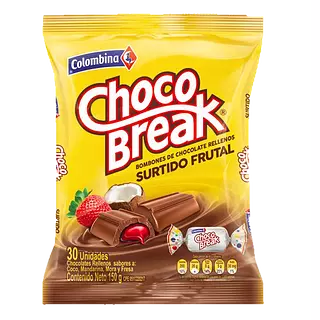 Chocobreak Surtido Frutal 250g