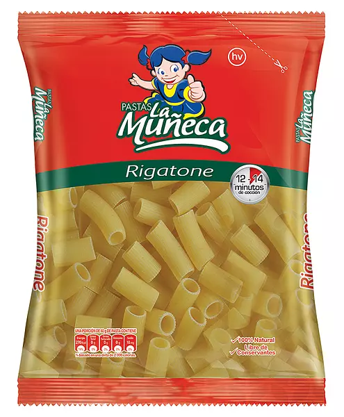 Pasta La Muñeca Rigatone 250g