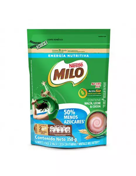 Milo Menos Azúcar 350g