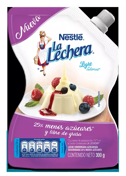 Nestle Lechera Light x 300gr Doypack