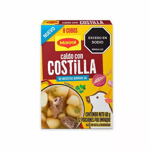 Caldo Maggi Costilla Cubos 8*11g