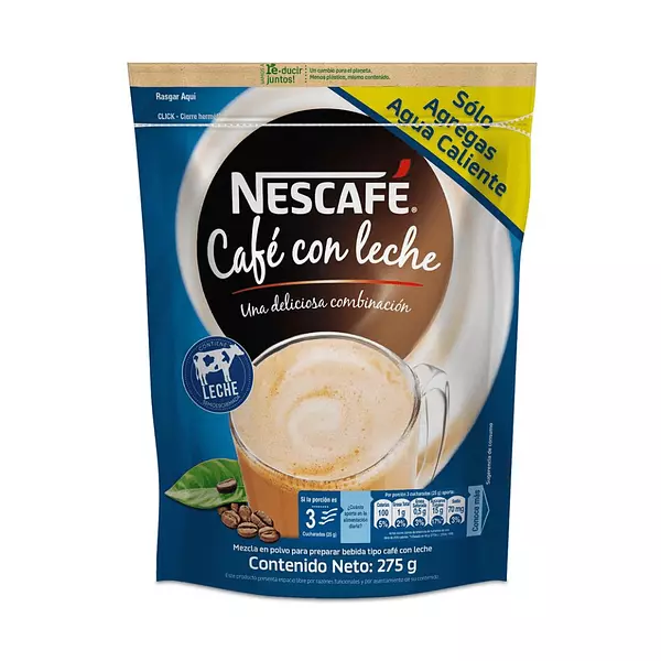 Cafe con Leche Nescafe 275g