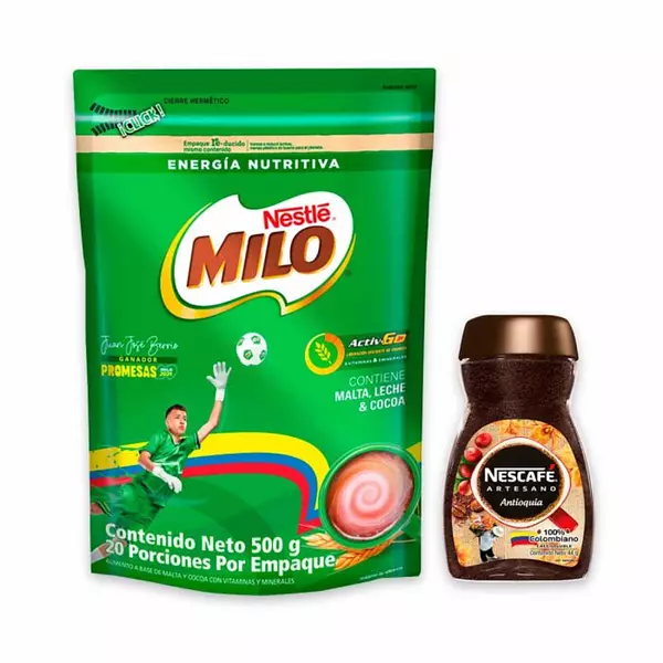 Modificador Milo 500g Gts 44g Cafe Antioquia