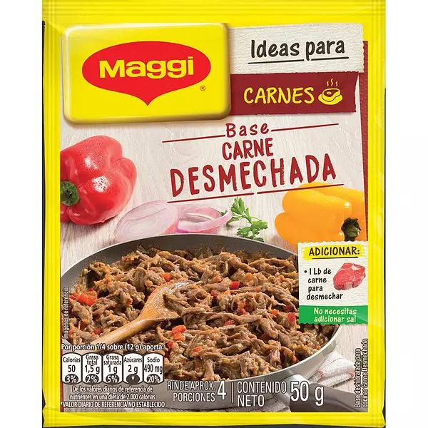 Base Mggi Carne Desmechada 50g