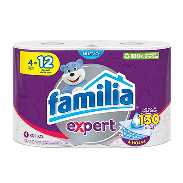 Papel Higienico Familia Expert 4*26.10 M