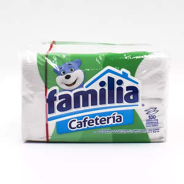 Servilleta Familia Cafeteria 100 Und