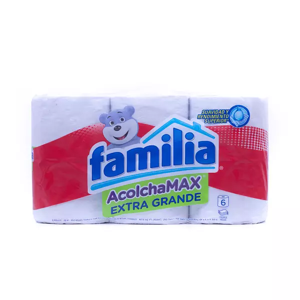 Papel Higienico Familia Extra Grande 6*24m