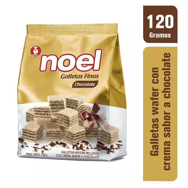 Galleta Noel Wafers Chocolate 120g