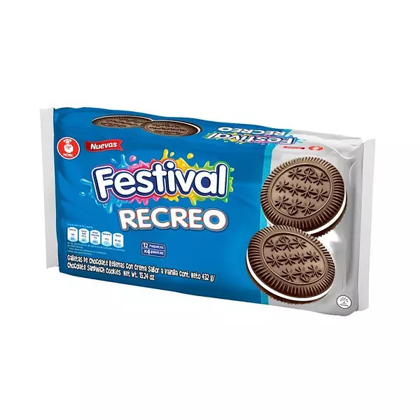 Galleta Festival Recreo 12*54g