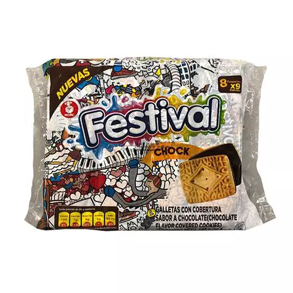 Galleta Festival Chock 8*40g