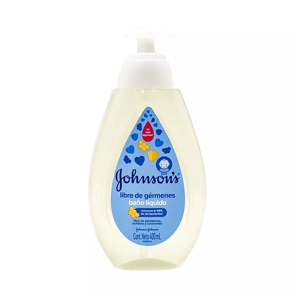 Baño Liquido Johnson 400ml Libre de Germenes