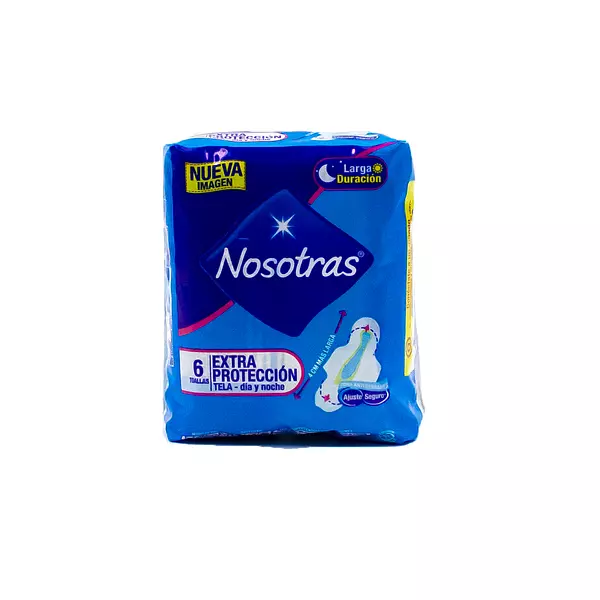 Toalla Higienica Nosotras Extra Proteccion 6 Und