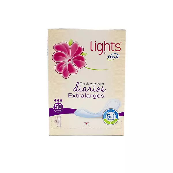 Protectores Tena Discreet Extralargos 50 Und