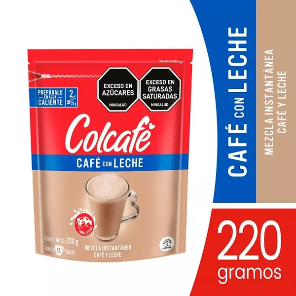 Cafe con Leche Colcafe Doypack 220g