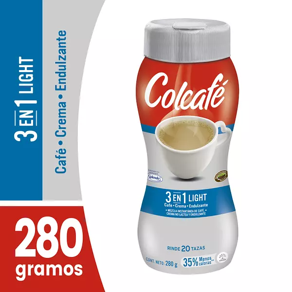 Mezcla Colcafe 3 de 1 con Splenda 310g