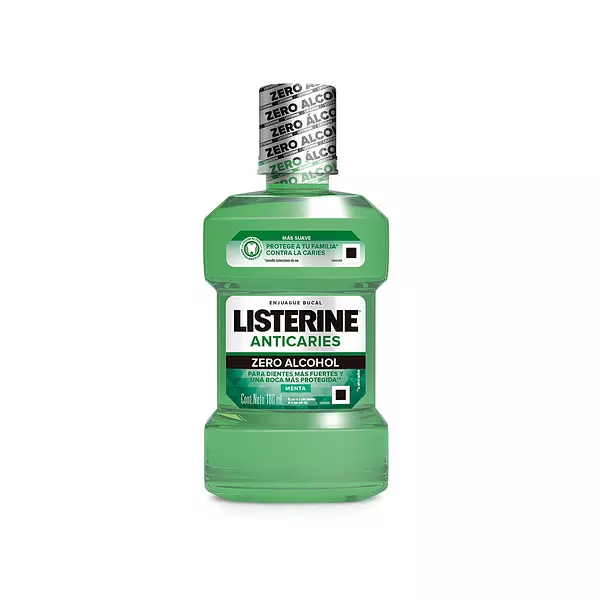 Listerine x 180 Ml Anticarie Zero Alcohol