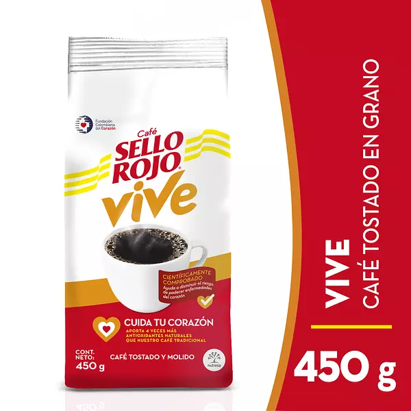 Cafe Sello Rojo Vive 450g