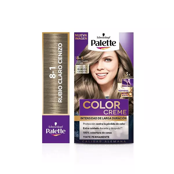 Palett Intensive Color Creme 81 Rubio Claro Cenizo